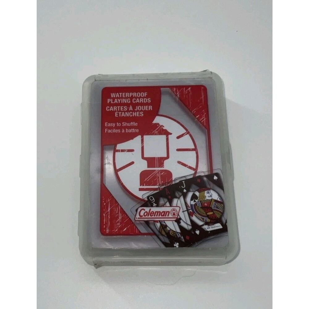 Coleman Quality Waterproof Playing Card Set Sealed